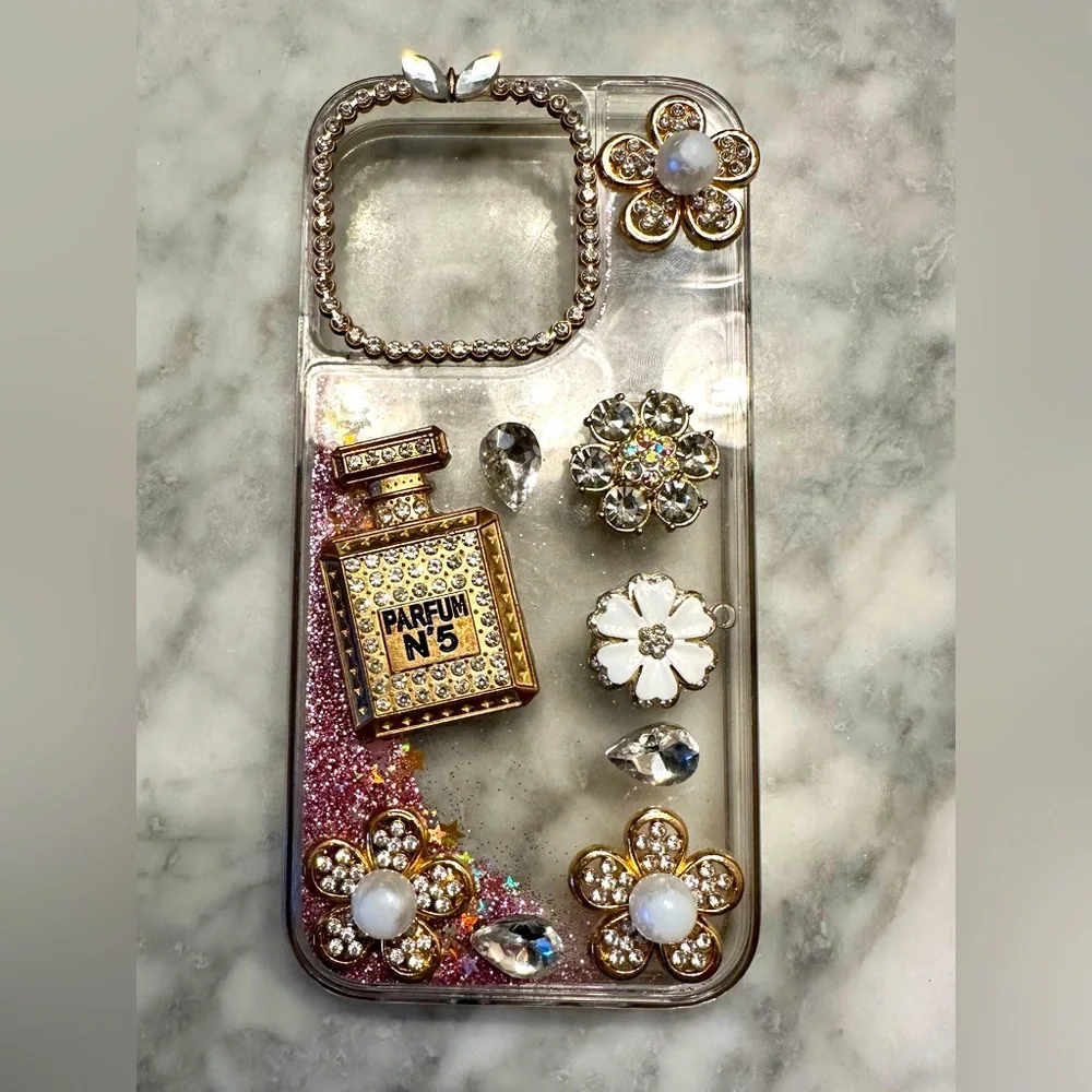 IPhone 14 Pro 3D Star dust phone case